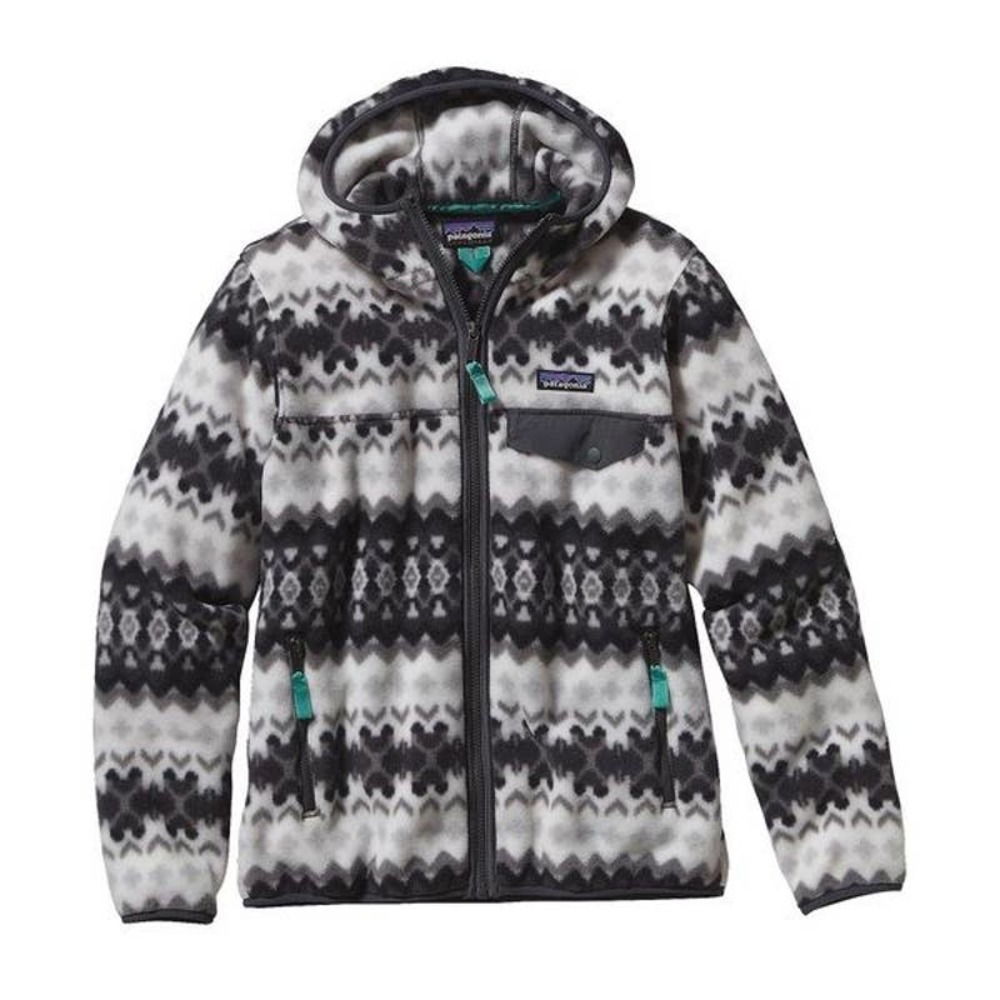 Patagonia Lightweight Synchilla Snap T Hooded Jacket Sz S Aztec Tribal Southwest